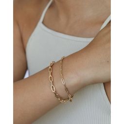 Kinn Studio Paperclip Link Chain Bracelet