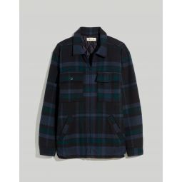 Flannel Shirt-Jacket in Plaid