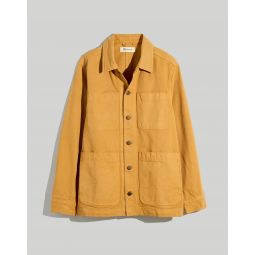 Garment-Dyed Canvas Chore Jacket