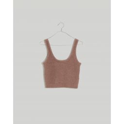 MWL Boucle Square-Neck Tank Top