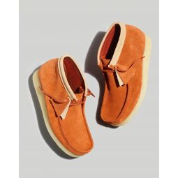 Clarks Suede Wallabee Boots