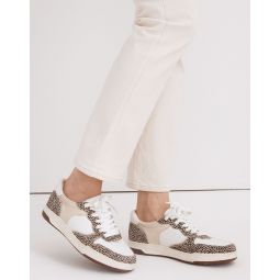 Court Sneakers in Spotted Calf Hair