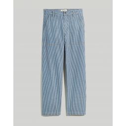 Baggy Surplus Pants in Stripe