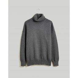 Ribbed Turtleneck Sweater