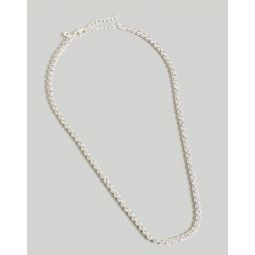 The Tennis Collection Bezel Set Crystal Necklace