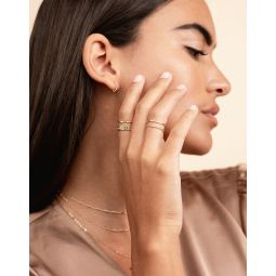 Katie Dean Jewelry 18k Gold-Plated Everyday Ring Set