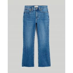 Taller Kick Out Crop Jeans in Cherryville Wash: Raw-Hem Edition
