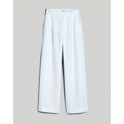 The Plus Harlow Wide-Leg Pant in 100% Linen