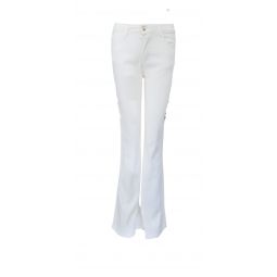 White Studded Jean
