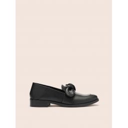 Valencia Leather Loafer - Black