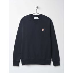 Fox Head Patch Classic Sweatshirt - Black