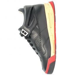 DDSTCK Mid-High Leather Sneakers - Black