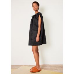 MM6 Nylon Cargo Mini Dress - Black