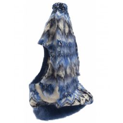 knit balaclava - Blue
