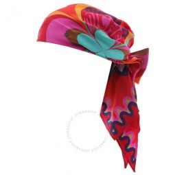 Ladies Irina Silky Graphic Scarf Turban