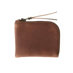 Zip Luxe Wallet - Walnut