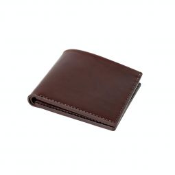 Open Billfold Wallet - Ox Blood