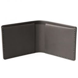 Landscape Billfold Wallet - Gun Metal