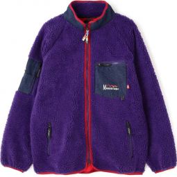 Mt. Gorilla Fleece Purple Jacket - Retro Pile