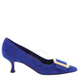 Maysale Pointed-Toe Suede Pumps, Brand Size 41 ( US Size 11 )