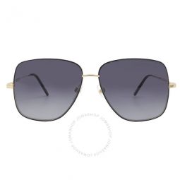 Grey Gradient Butterfly Ladies Sunglasses