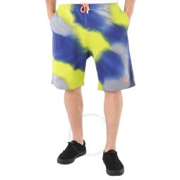 Mens County 3000 Tie Dye Bermuda Shorts, Size X-Small