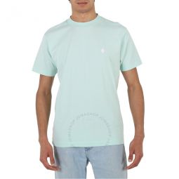 Mens Cross Logo Regular Cotton T-shirt, Size Small