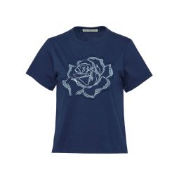 Slim T-Shirt Rose Patch