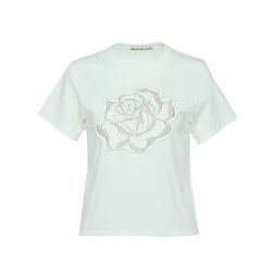 Slim T-Shirt Rose Patch