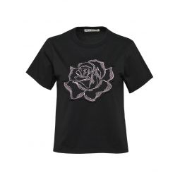 Slim T-Shirt Rose Patch