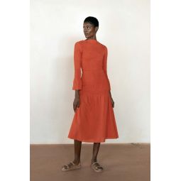 Lyndale Organic + Earth Dyed Dress - Yam