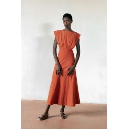 Beln Organic + Earth Dyed Dress - Yam
