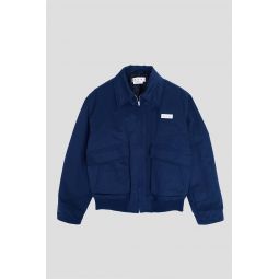 Gabardine Workwear Jacket - Navy
