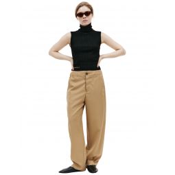 Loose-fitting Trousers - Beige