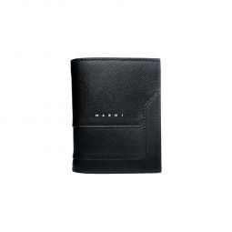 leather wallet - Black