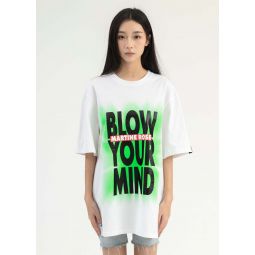 BLOW YOUR MIND CLASSIC T SHIRT - WHITE