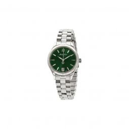 Womens Urban Stainless Steel Green Dial