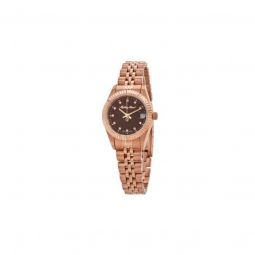 Women's Mathy II Stainless Steel Brown Dial Watch