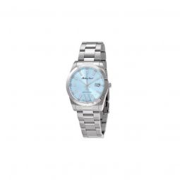 Men's Mathy I LE Stainless Steel Blue Dial Watch