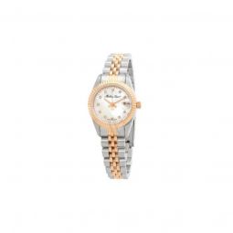 Women's Mathy II Stainless Steel White Dial Watch