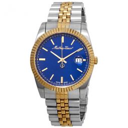Rolly III Blue Dial Mens Watch