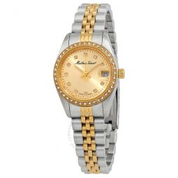 Mathy IV Champagne Dial Ladies Watch