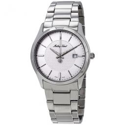 Max Silver Dial Stainless Steel Mens Watch
