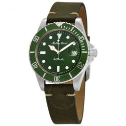 Mathey Vintage Automatic Green Dial Mens Watch