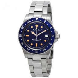 Mathey Vintage Automatic Blue Dial 40 mm Mens Watch