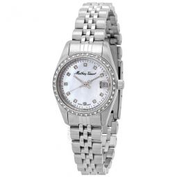 Mathy IV Quartz Mother of Pearl Dial Ladies Watch