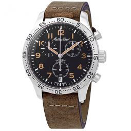 Flyback Type 21 Chronograph Black Dial Mens Watch
