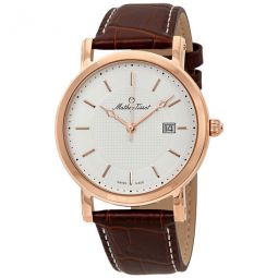 City White Dial Mens Watch