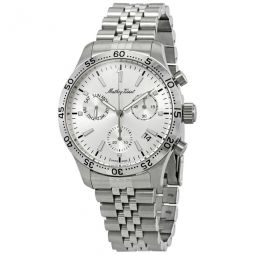 Type 22 Chronograph Silver Dial Mens Watch