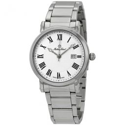 City White Dial Mens Watch